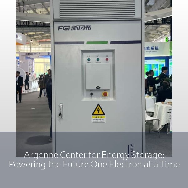 Argonne Center for Energy Storage: Powering the Future One Electron at a Time